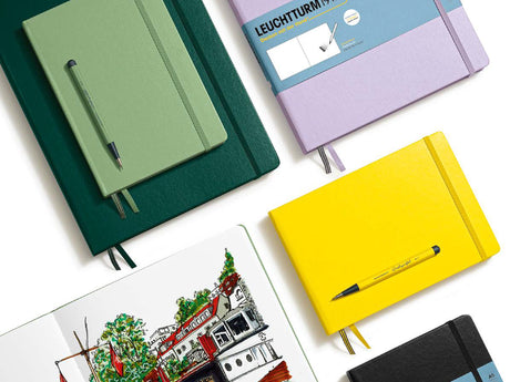 Leuchtturm 1917 Sketchbook - Lemon Yellow