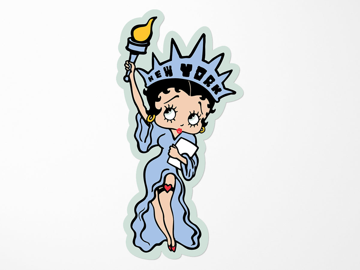 Liberty Boop Vinyl Sticker