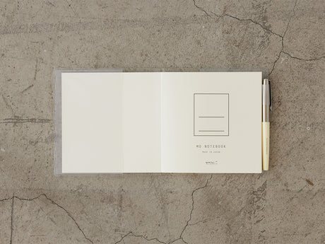 MD Notebook Cover A5 Square Clear A