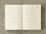 MD Notebook Monthly Diary A5 THIN 2027