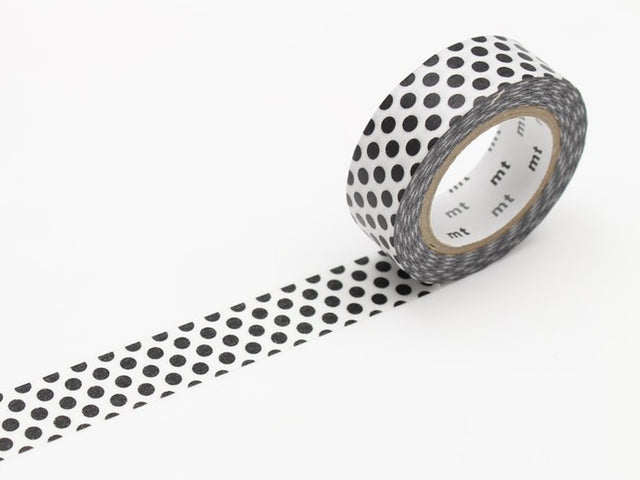MT Masking Tape - 15 mm Dot Black 2