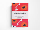 Marimekko Red Unikko One Line a Day A Five-Year Memory Book