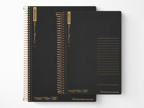 Maruman Spiral Notebook Basic - Black