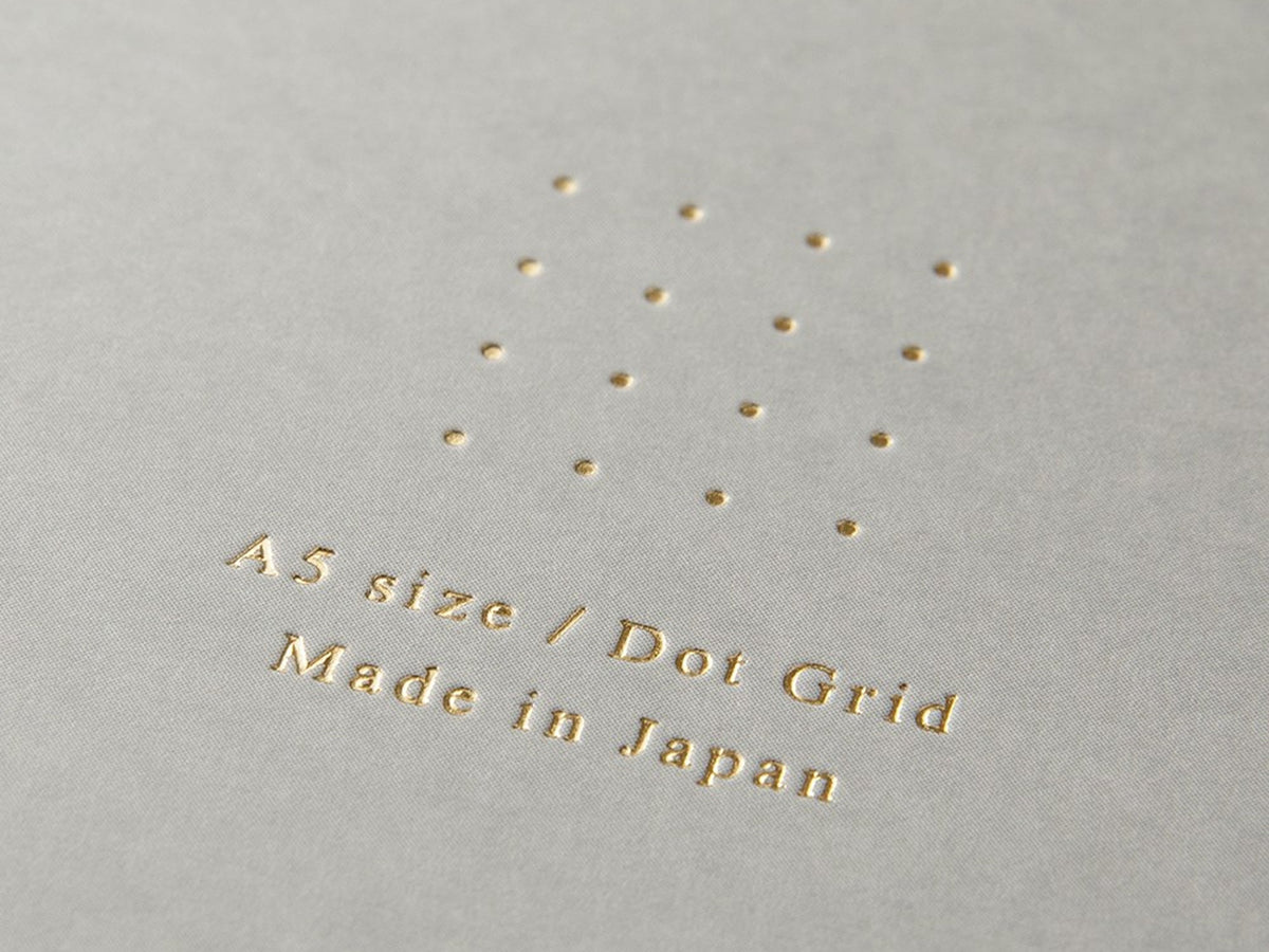 Midori A5 Ring Color Notebook - Dot Grid