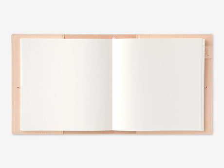 Midori MD Notebook A5 Square Goat Leather Cover