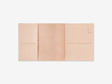 Midori MD Notebook A5 Square Goat Leather Cover