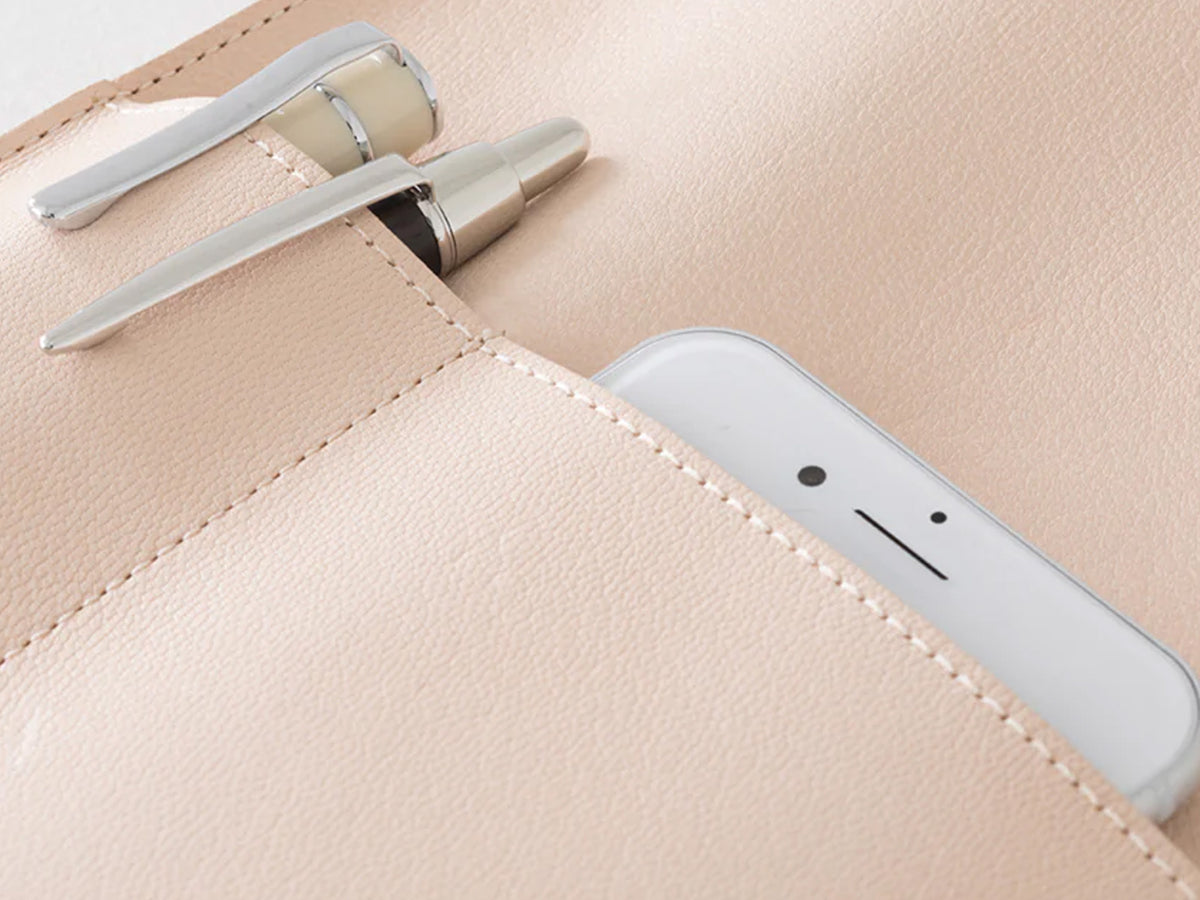 Midori MD Notebook A5 Vertical Goat Leather Bag