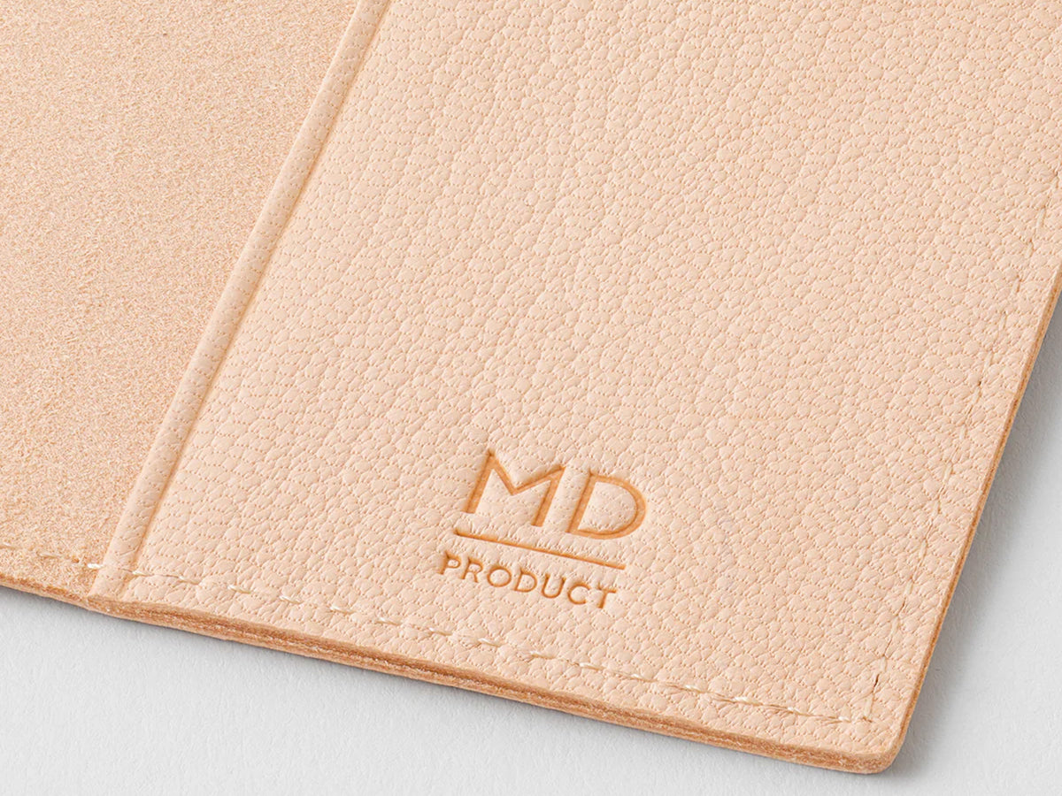 Midori MD Notebook A7 Goat Leather Cover