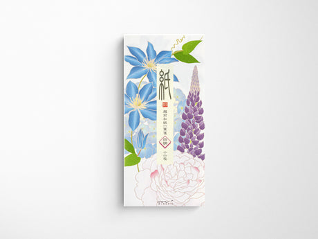 Midori Seasonal Memo Letter Pad - 603 Four Designs Summer Flowers