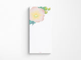 Midori Seasonal Memo Letter Pad - 608 Silk-Printing Hibiscus