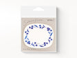 Midori Sticky Notes - Transparent Blue Flowers