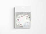 Midori Sticky Notes - Transparent Flower Pink