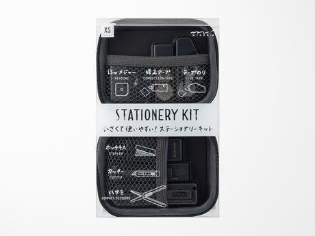 Midori XS Stationery Kit - Black