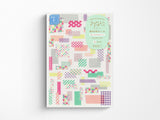 Midori Yuru Log Sticker 2 Sheets - Tape Collage