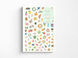 Midori Yuru Log Sticker Sheet - Motif