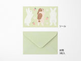 Mini Letter Set with Stickers - Hungry Rabbit
