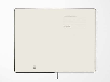 Moleskine 12 Month Weekly UNDATED Planner - BLACK Hardcover