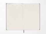 Moleskine 12 Month Weekly UNDATED Planner - BLACK Hardcover