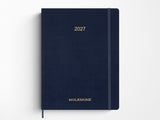Moleskine 15 Month 2027 Weekly Planner - Sapphire Blue Soft Cover