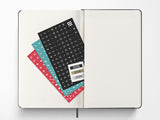 Moleskine 2027 Weekly Vertical Planner - Black Hardcover