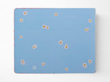 Moleskine Fluorescent Floral Limited Edition Notebook - Red & Lavender