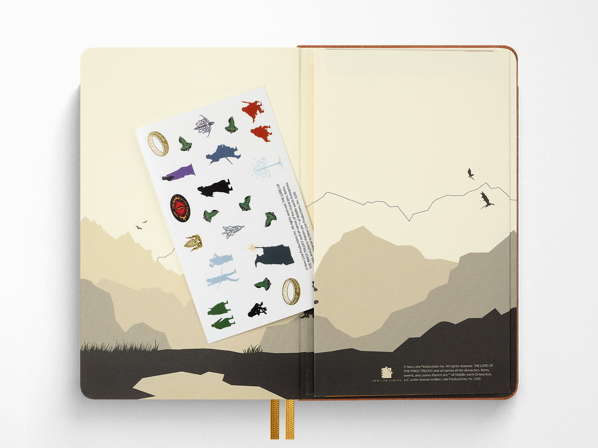 Moleskine Lord of the Rings Frodo and Sam Large Hardcover Notebook