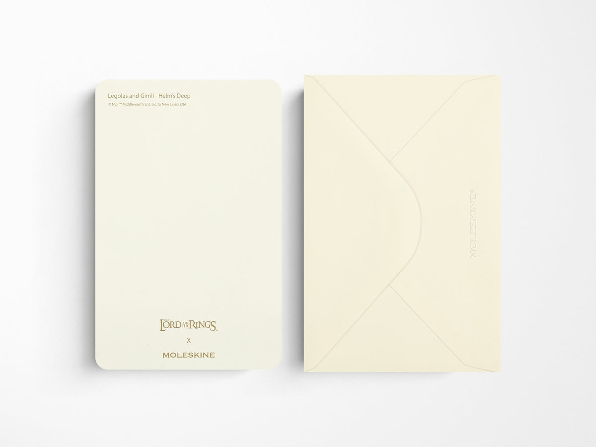 Moleskine and Lord of the Rings Flat Note Cards - Set of 7