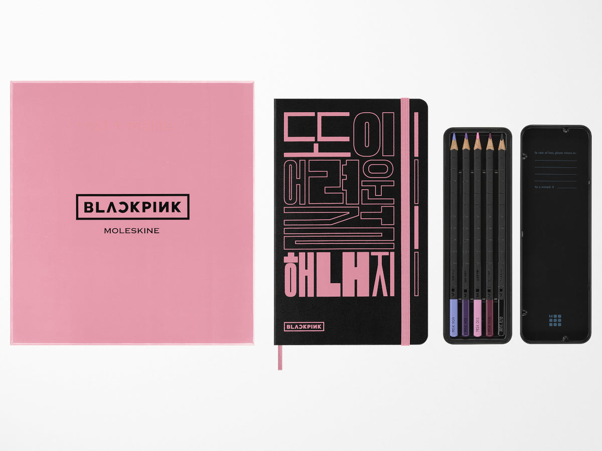 Moleskine x BLACKPINK Limited Edition Drawing Gift Set
