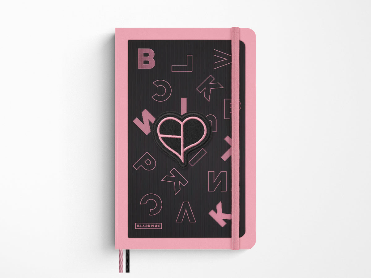 Moleskine x BLACKPINK Limited Edition Embroidered Adhesive Patch