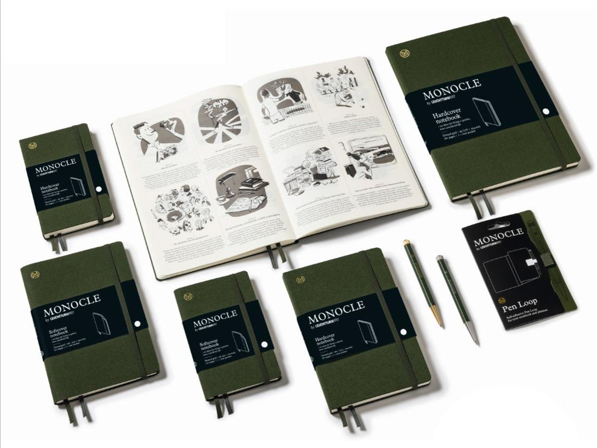 Monocle x Leuchtturm1917 Hardcover Linen Notebook