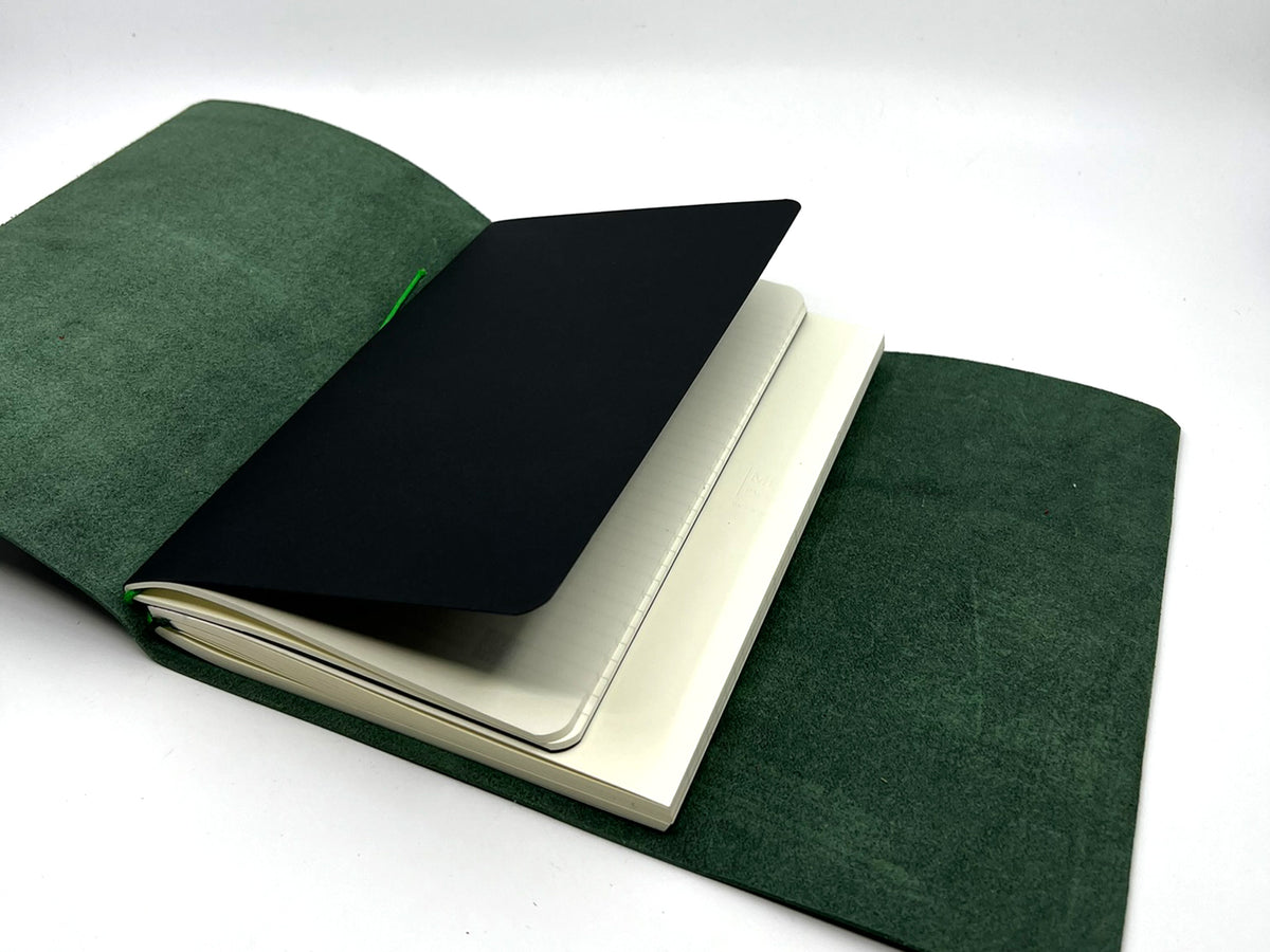 Montana Tri-Fold Refillable Leather Journal