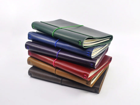 Montana Tri-Fold Refillable Leather Journal