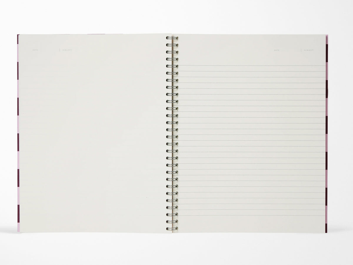 NEW! Notem NELA Journal - Large Bordeaux Check