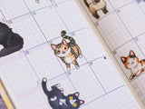 Neighborhood Cats Sticker Sheet