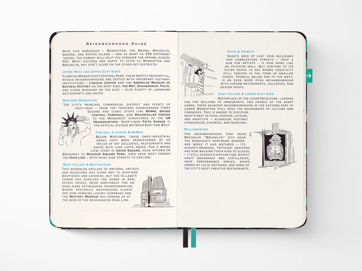 New York Travel Guide LUXE x Moleskine