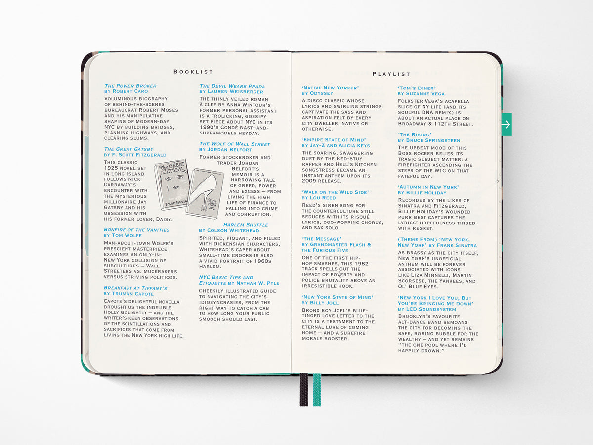 New York Travel Guide LUXE x Moleskine