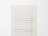 Notem MILO To Do Notepad - White & Blue