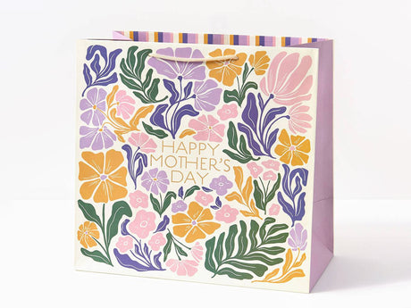 Nouveau Floral Mother's Day Gift Bag