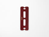PLOTTER Limited Edition LISCIO Red Leather 6 Ring Leather Binder with Accessories - Mini
