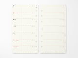 PLOTTER Refill Weekly Schedule Refill 2027 - Bible Size