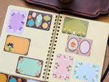 Paper Roll Labels - Retro Frames