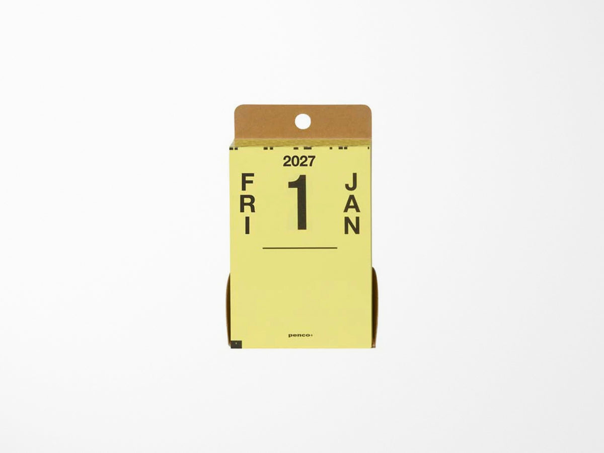 Penco Memo Block 2027 Calendar