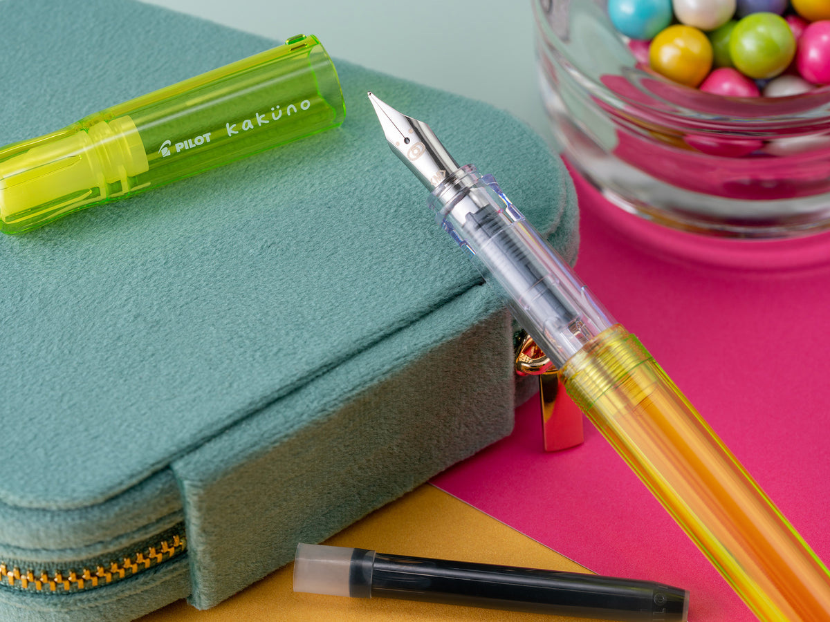 Pilot Kakuno Fountain Pen - Green