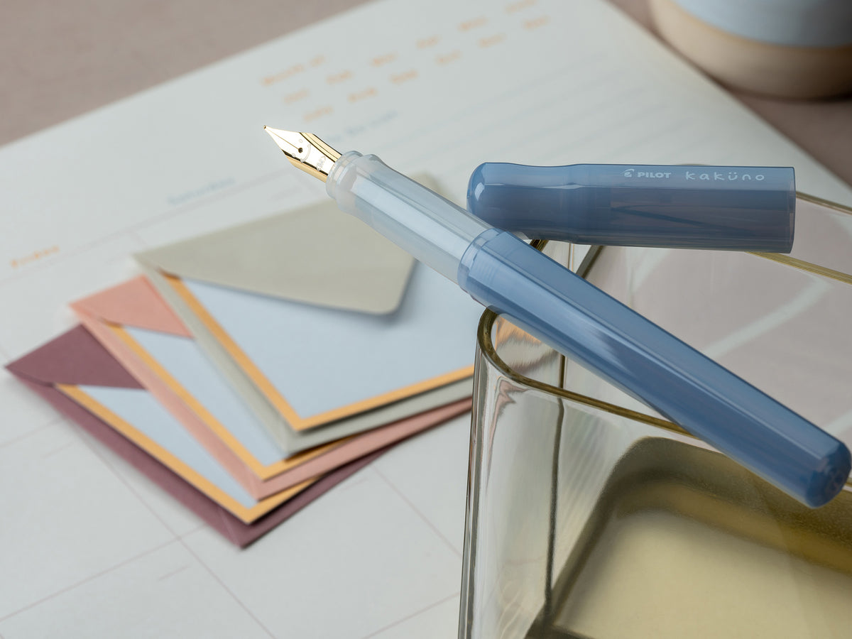 Pilot Kakuno Fountain Pen - Madoromi – Azure Sky