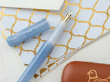 Pilot Kakuno Fountain Pen - Madoromi – Twilight Blue