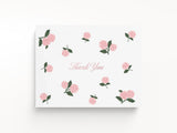 Pink Hydrangea Thank You Notes, Box of 8