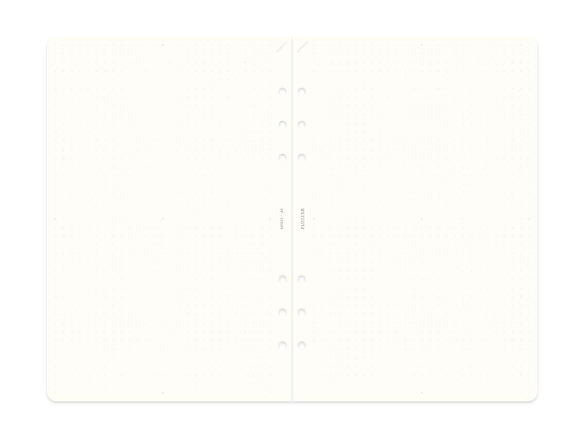 PLOTTER Refill Memo Pad Dot Grid - A5 Size