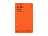 PLOTTER Refill Memo Pad To Do List - Mini Size