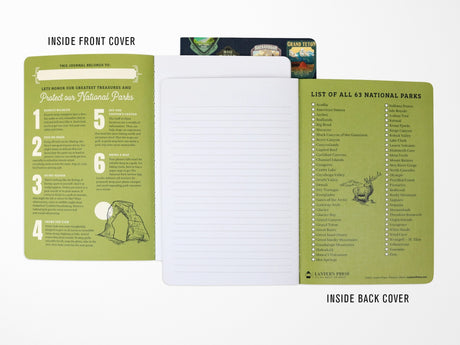 Protecct Our National Parks Set of 3 Notebooks