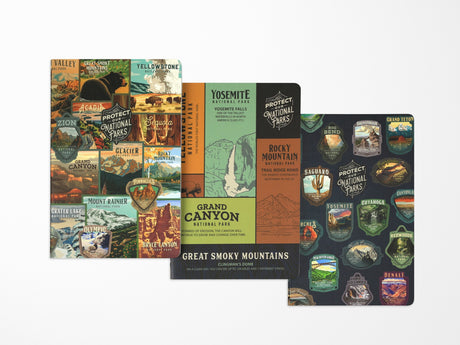 Protecct Our National Parks Set of 3 Notebooks